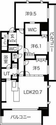 マストスクエア池下の物件間取画像